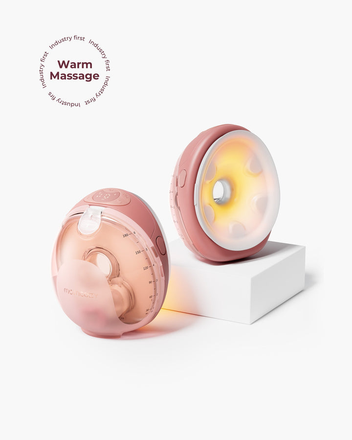 Portable Breast Pump with Warming Massage Function
