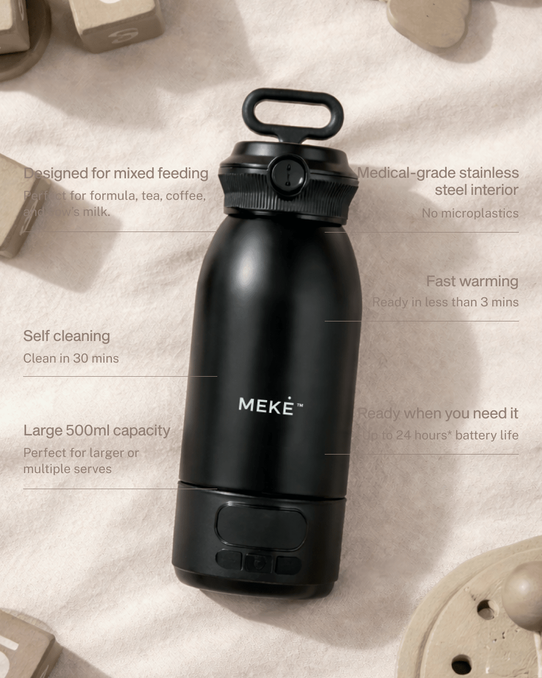 Express Formula PRO Milk Warmer - Meke Baby Store MBW003