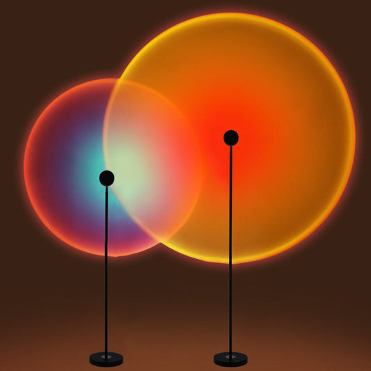 Sunset-Lampe mit warmem Sonnenuntergangs-Lichtprojektion