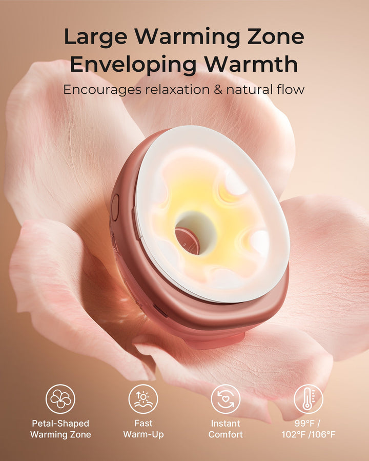 Portable Breast Pump with Warming Massage Function