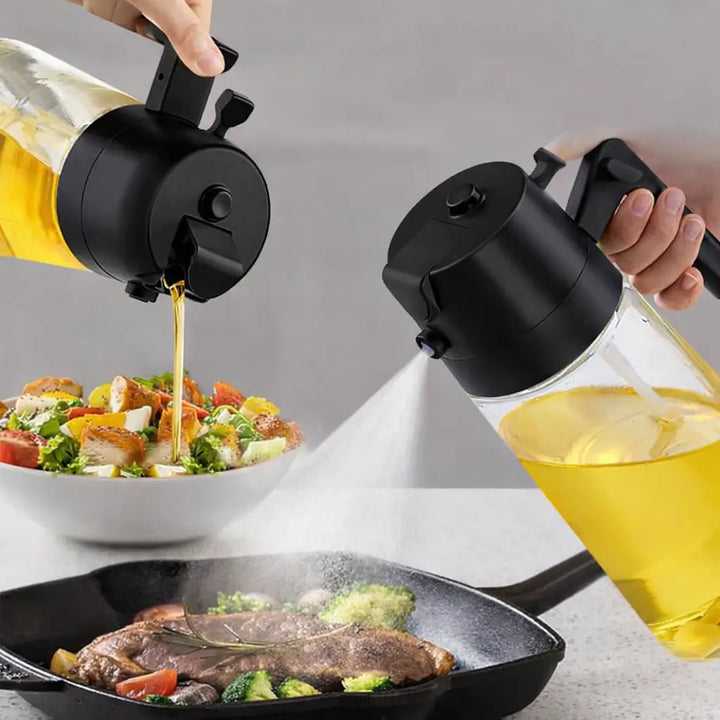 Ölsprüher &amp; Dosierer für die Küche – 500 ml