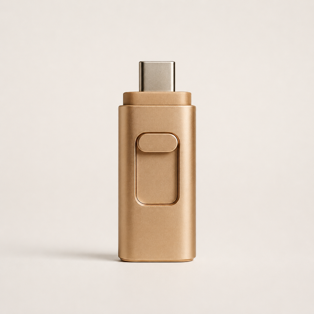 Odavia USB-Speicher in Gold