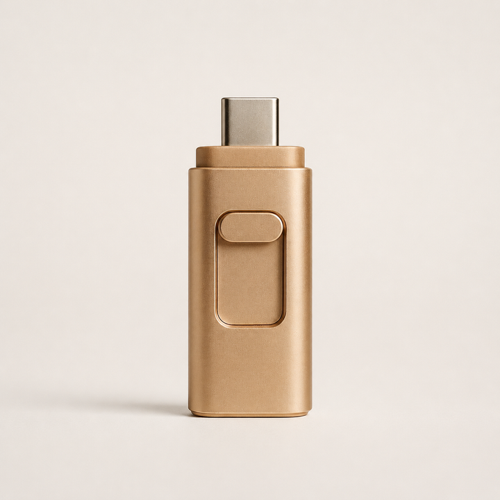 Odavia USB-Speicher in Gold