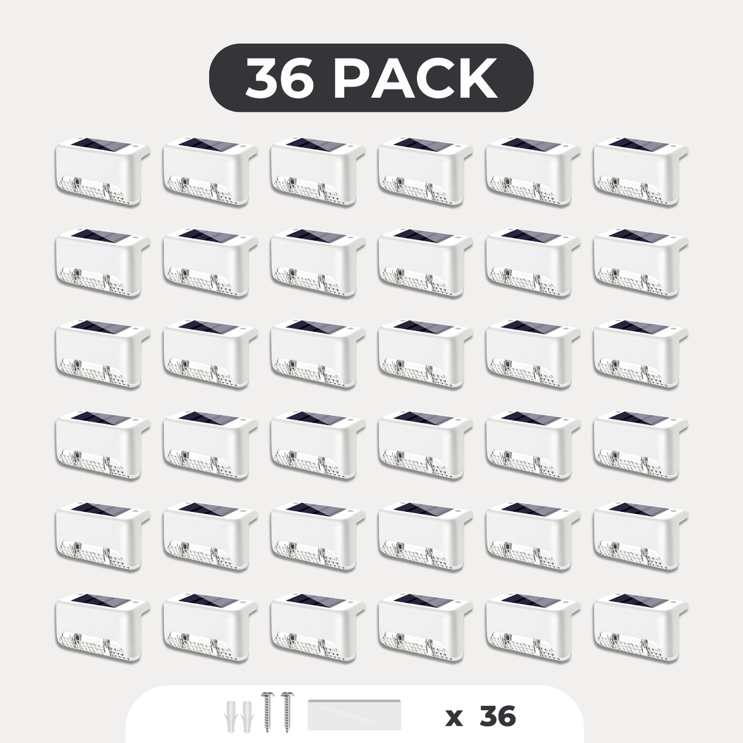 Solar-Zaunleuchten für außen – wetterfest