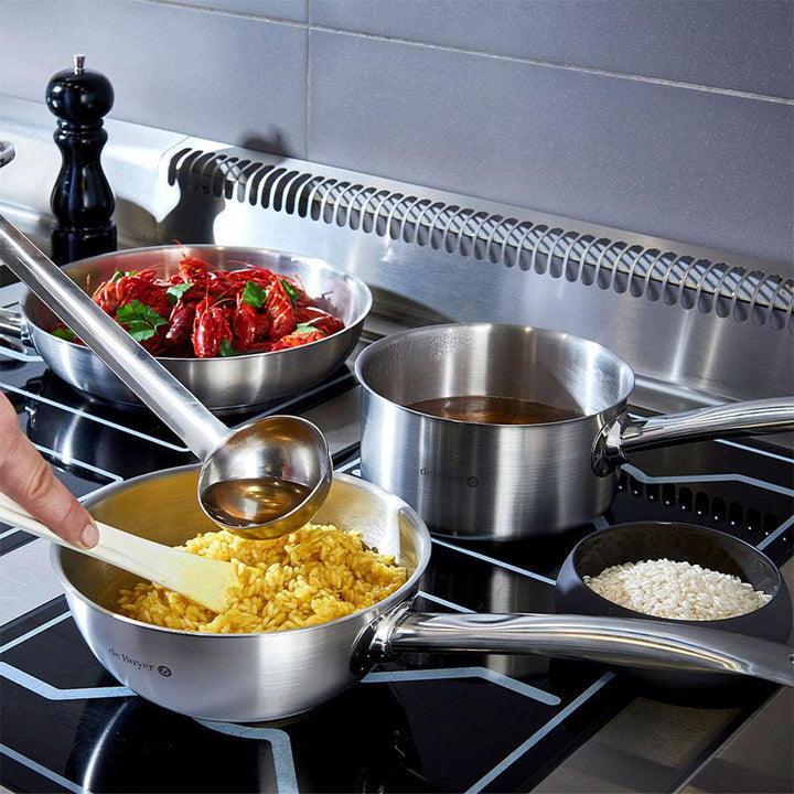 Sartén de acero inoxidable Prim Appety de De Buyer-