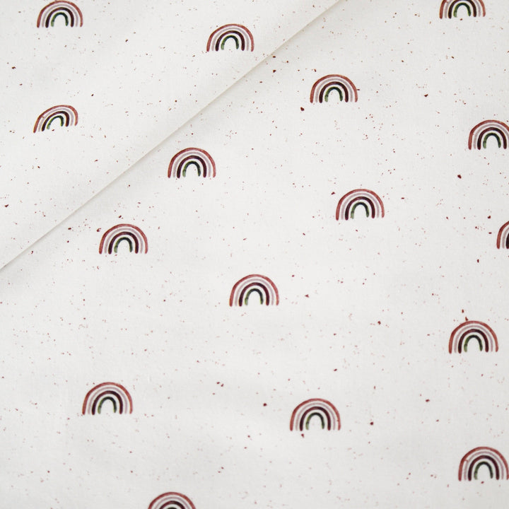 "Sweet Rainbows" Jersey Fabric