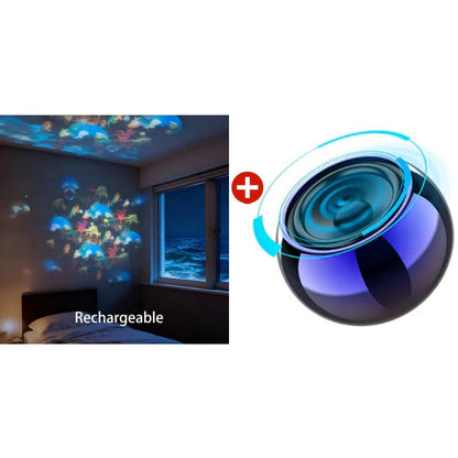 Dynamische LED-Projektionslaterne als Stimmungslicht – zusätzliche Ansicht