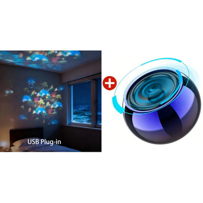 Dynamische LED-Projektionslaterne als Stimmungslicht – zusätzliche Ansicht
