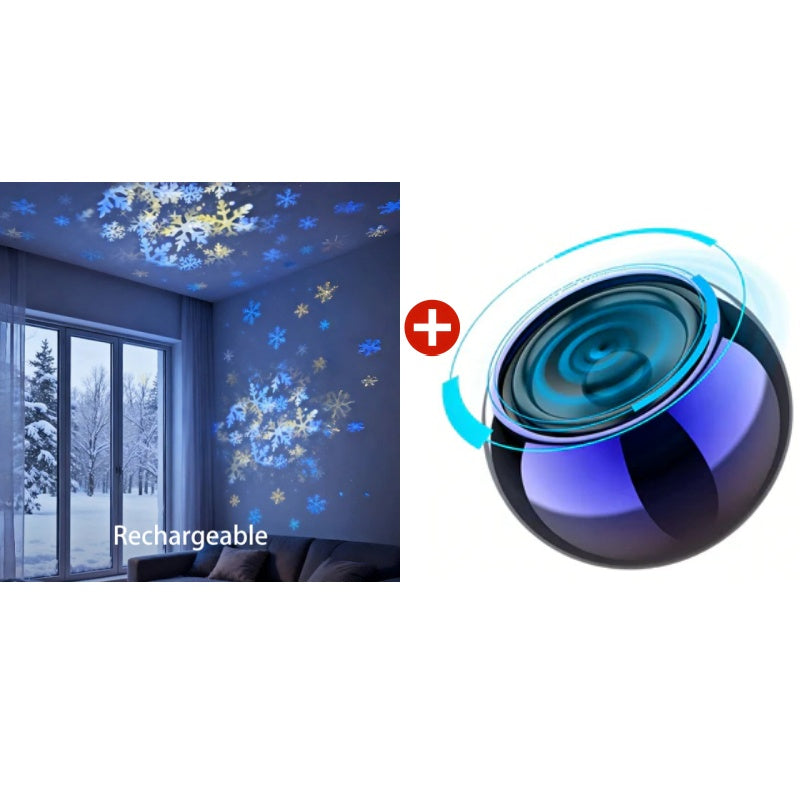 Dynamische LED-Projektionslaterne als Stimmungslicht – zusätzliche Ansicht