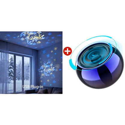 Dynamische LED-Projektionslaterne als Stimmungslicht – zusätzliche Ansicht