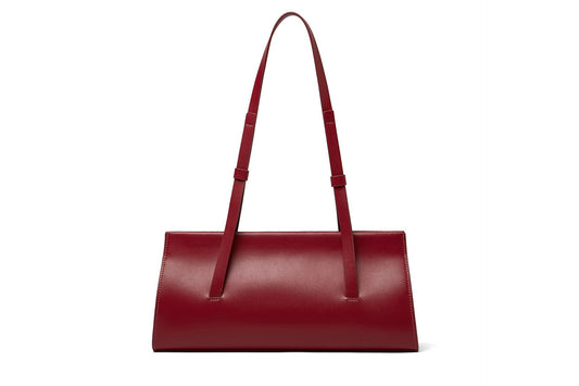 Lederhandtasche mit einzelnem Schulterriemen, Seitenansicht